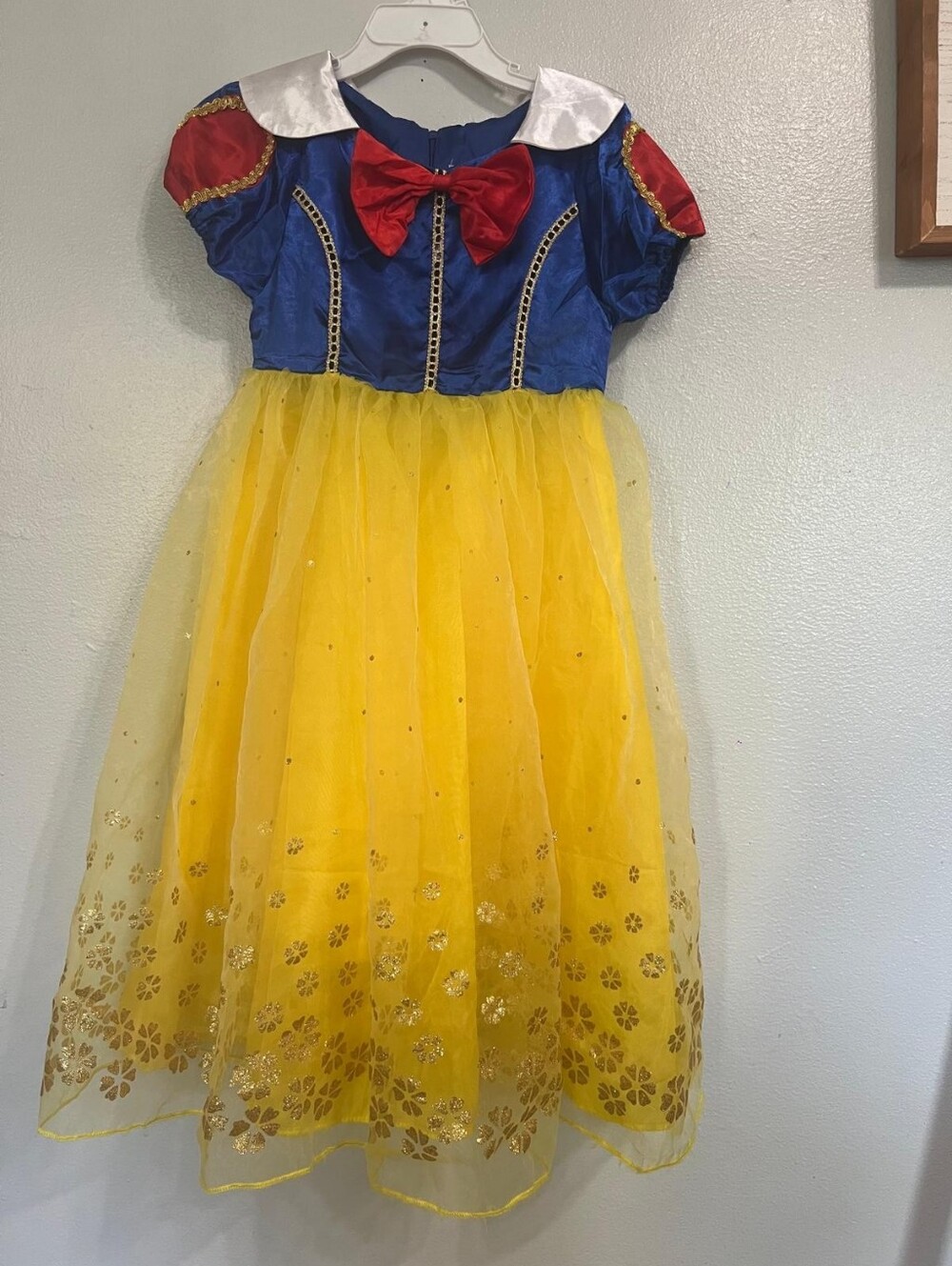 Snow White Costume for Girls, AnyKW Brand - Size 2-3 Years (100)